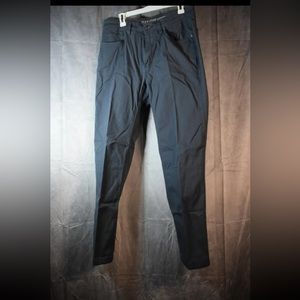 Duluth Trading Pants Mens 34x34 Gray Flex Fire Hose Chino Heavy Duty Stretch